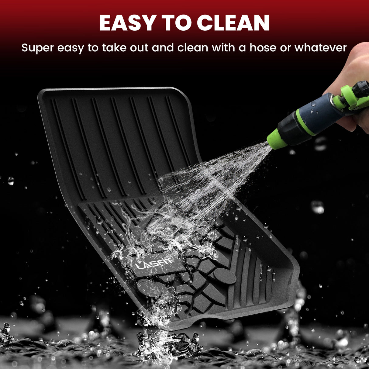 Fit for 2014-2018 Jeep Wrangler JK Floor Mats or Cargo Mat, For 4 Doors Only