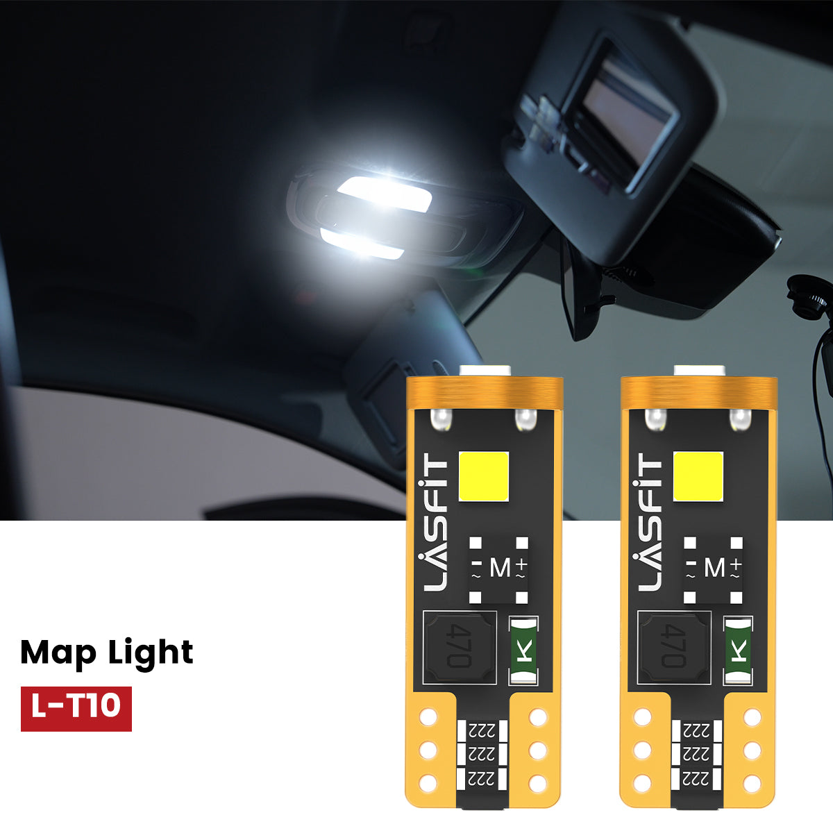 Lasfit 168 led map lights fit for 2015-2016 Honda CR-V