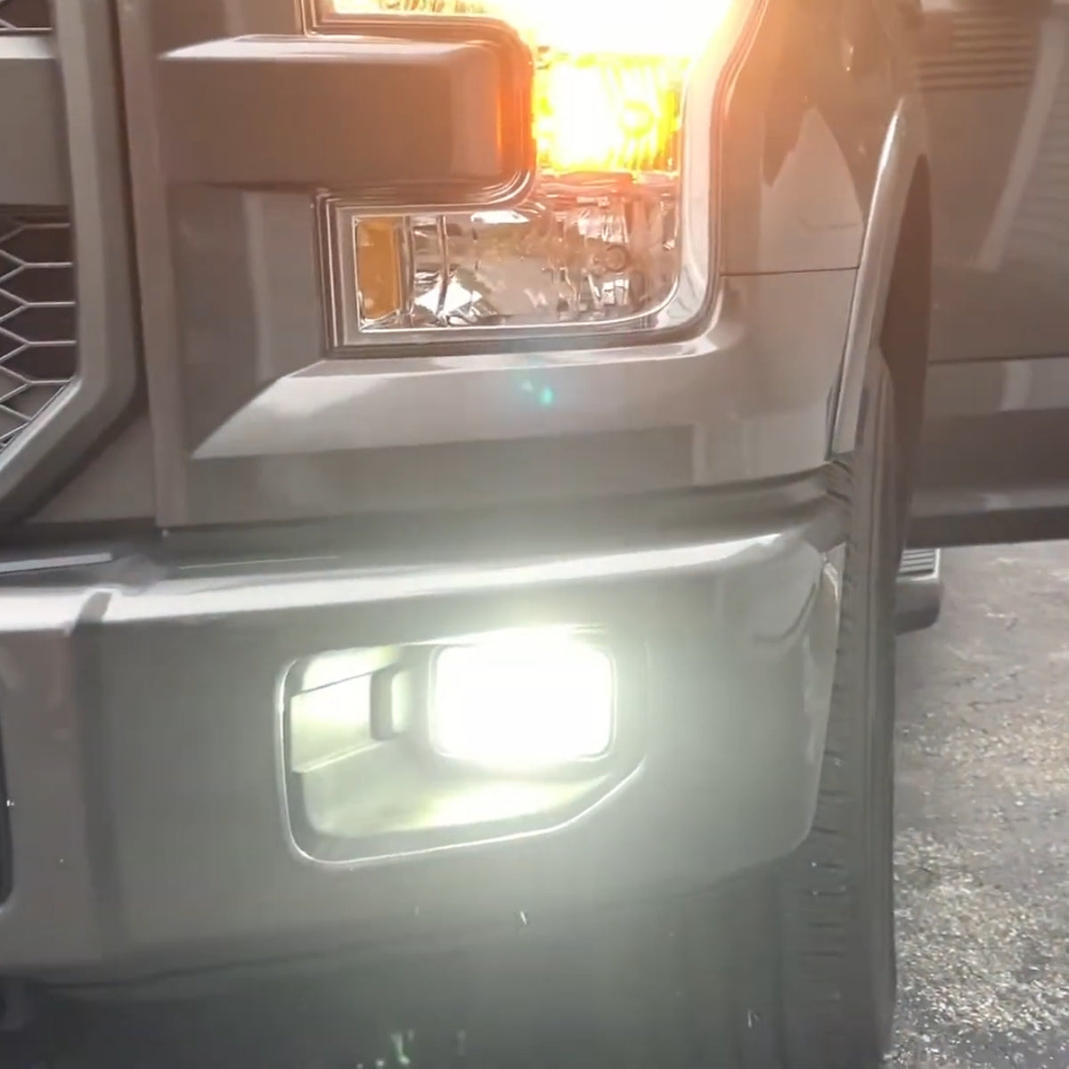 Lasfit H10 LED fog lights for 2015-2017 Ford F-150