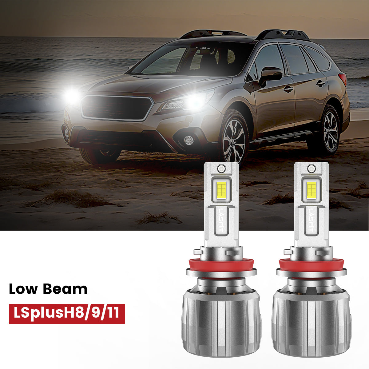 Lasfit H11 led low beam fit for 2015-2017 Subaru Outback
