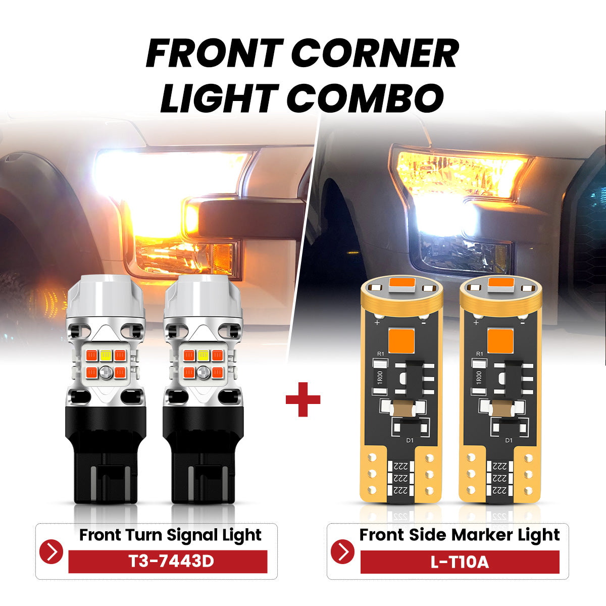 Fit for 2015-2017 Ford F-150 LED Bulbs | Full Exterior & Interior LED Upgrade