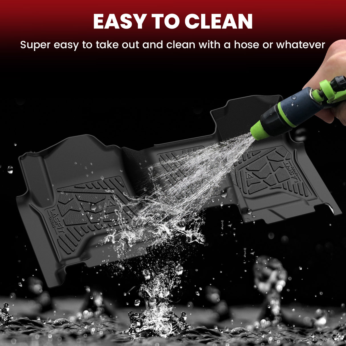 2015-2019 Chevrolet Silverado 2500HD / 3500HD Floor Mats Crew Cab Easy to Clean