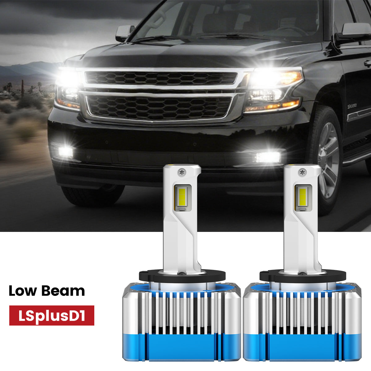 Lasfit D1 led low beam fit for 2015-2020 Chevrolet Suburban