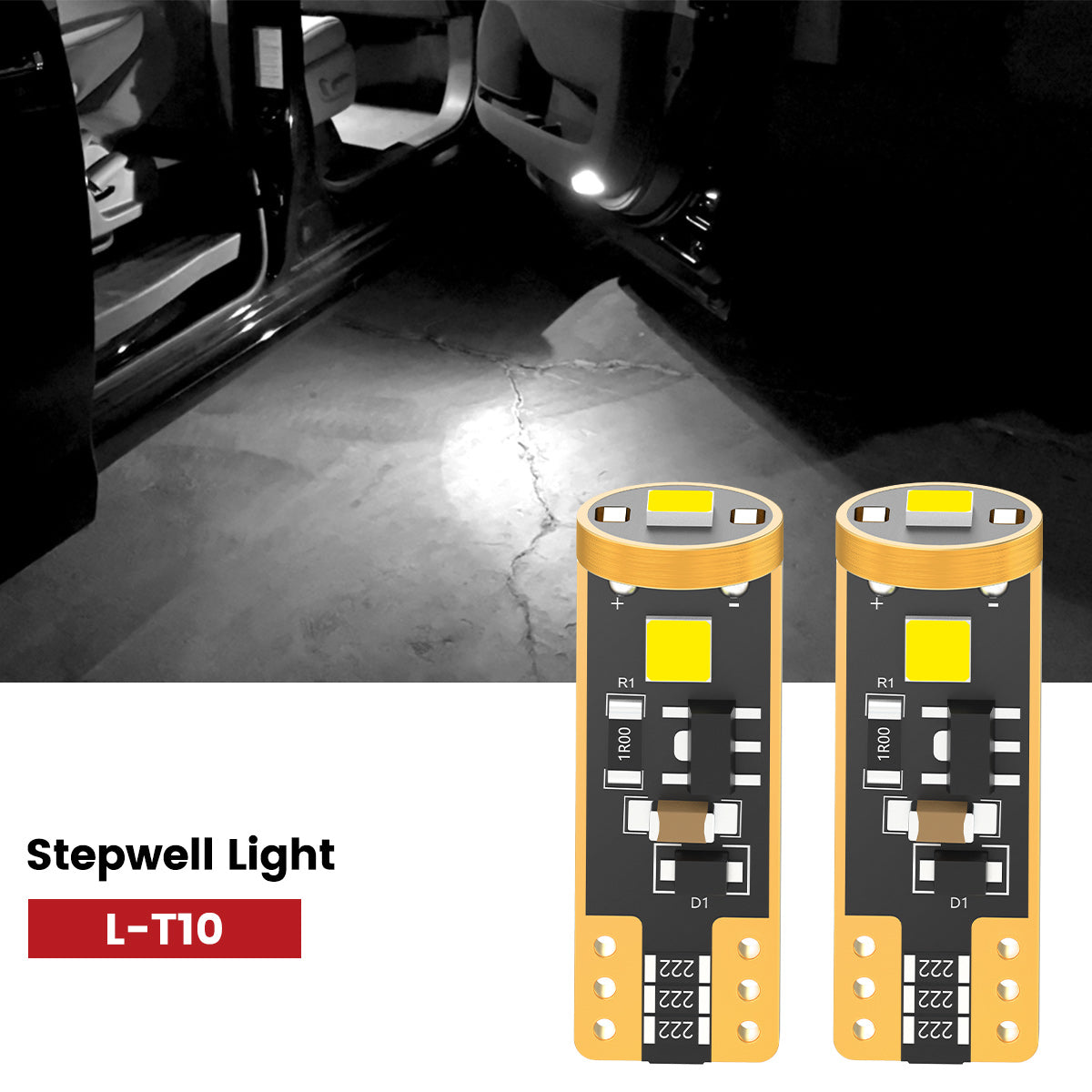 Fit for 2015-2020 Toyota Sienna The Brightest LED Bulbs Upgrade | Tested and Verified