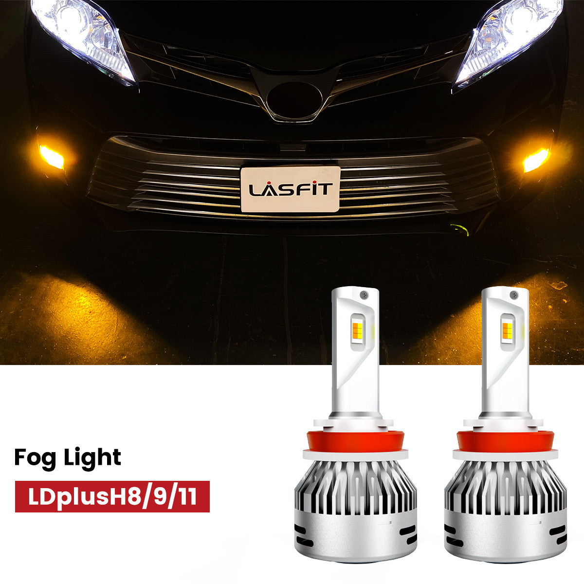 Fit for 2015-2020 Toyota Sienna The Brightest LED Bulbs Upgrade | Tested and Verified