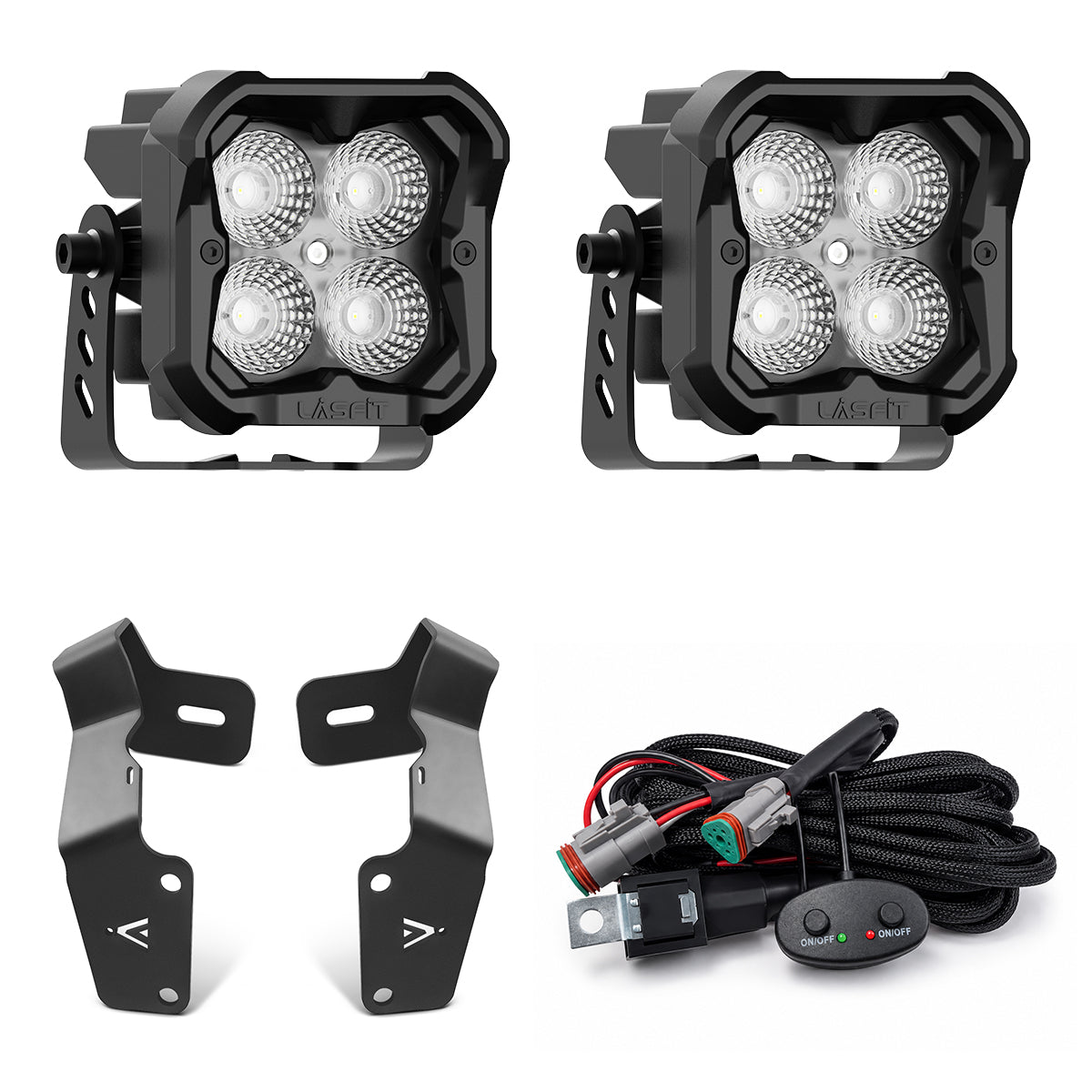 2015-2021 Subaru WRX 3 inch white flood ditch light