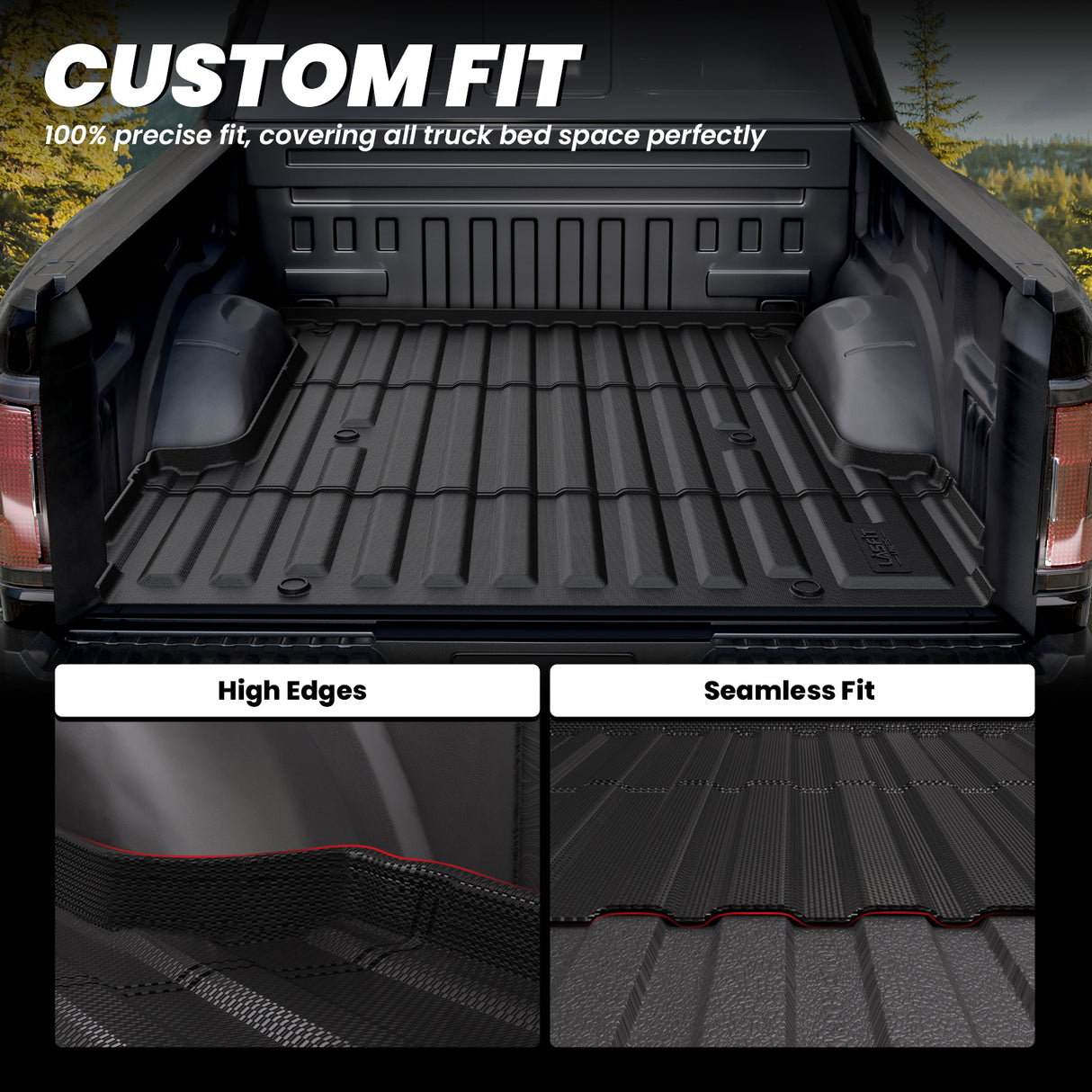 Fit for 2015-2020 Ford F-150 5.5FT Bed Mat Custom Fit