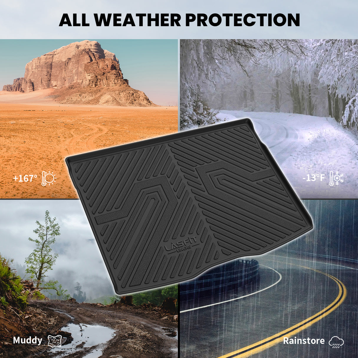 2015-2023 Jeep Renegade Cargo Mat All Weather
