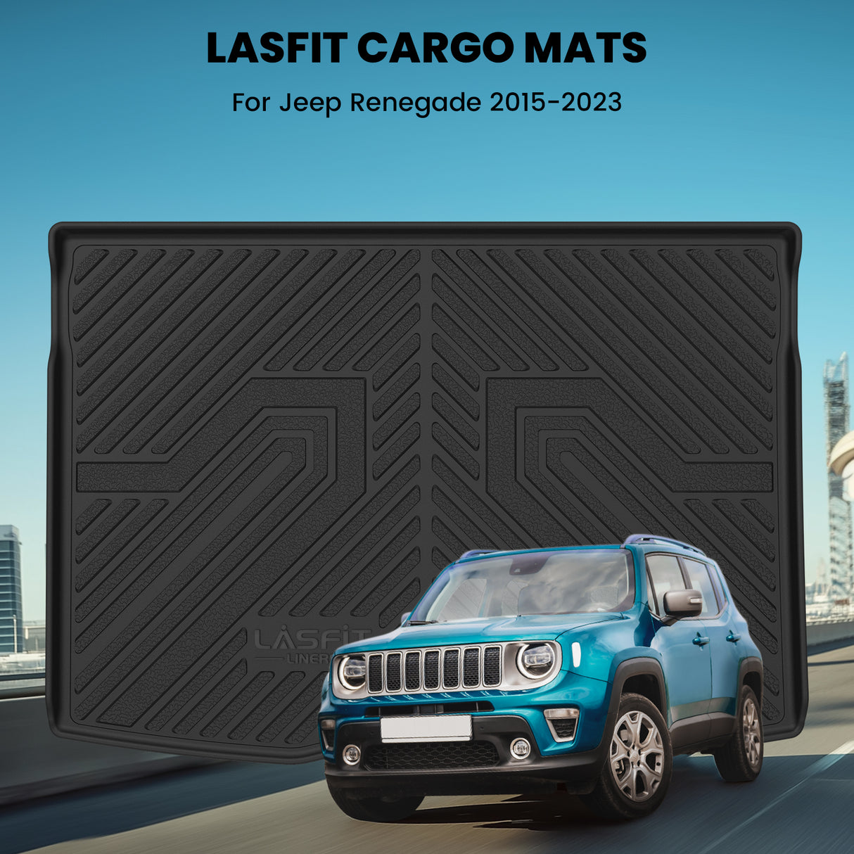 2015-2023 Jeep Renegade Cargo Mat Show