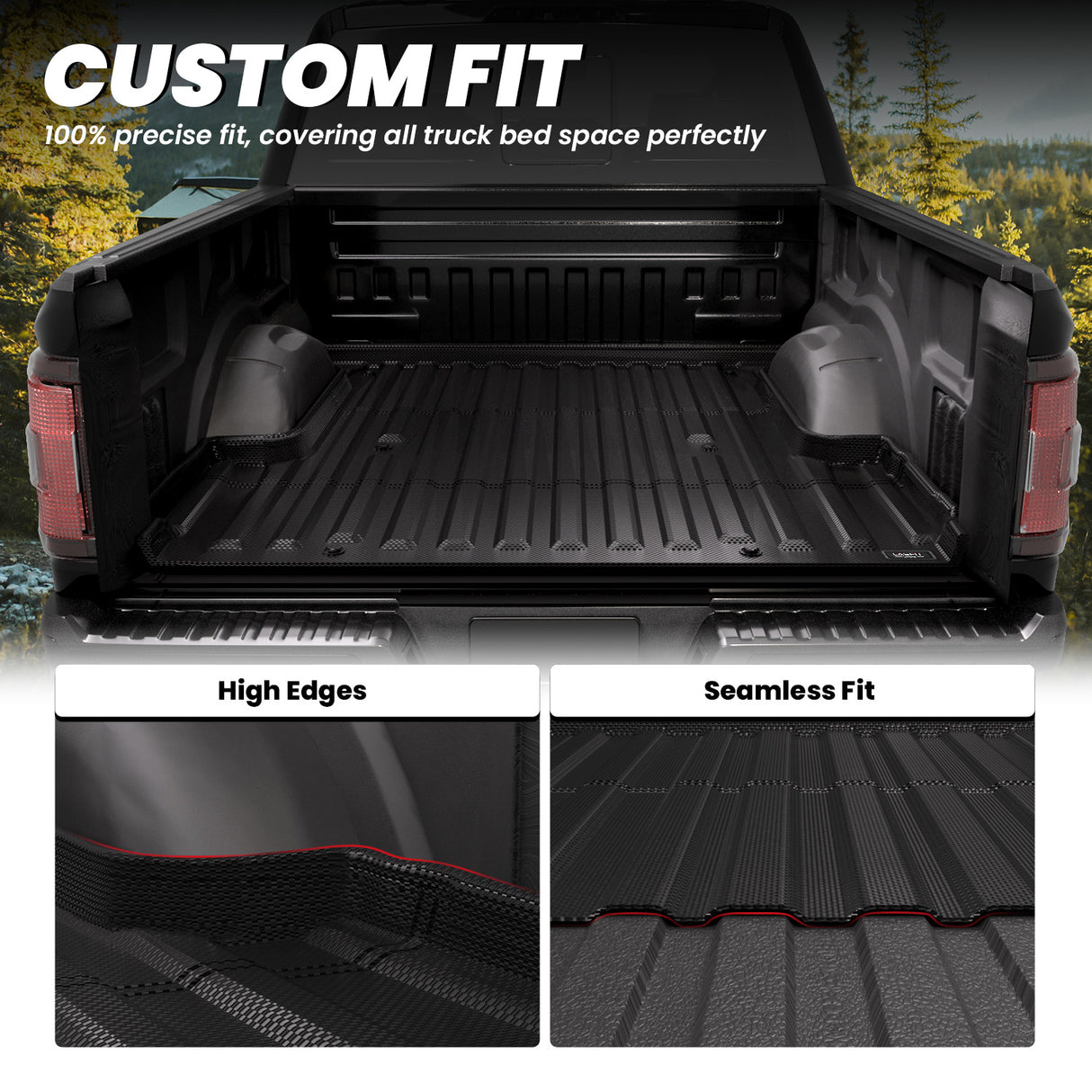 2015-2025 Ford 6.5 FT Custom F-150 &  F-150 Lighting Truck Bed Mat