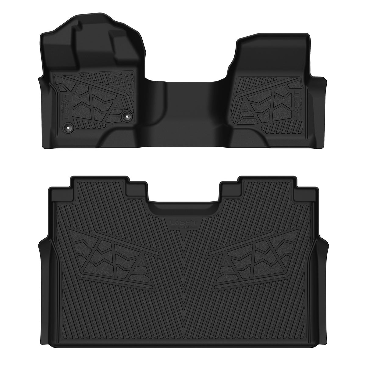 2015-2026 Ford F-150 SuperCrew Cab Floor Mats, Fit Carpet Floor & 1st Row Bench Seat