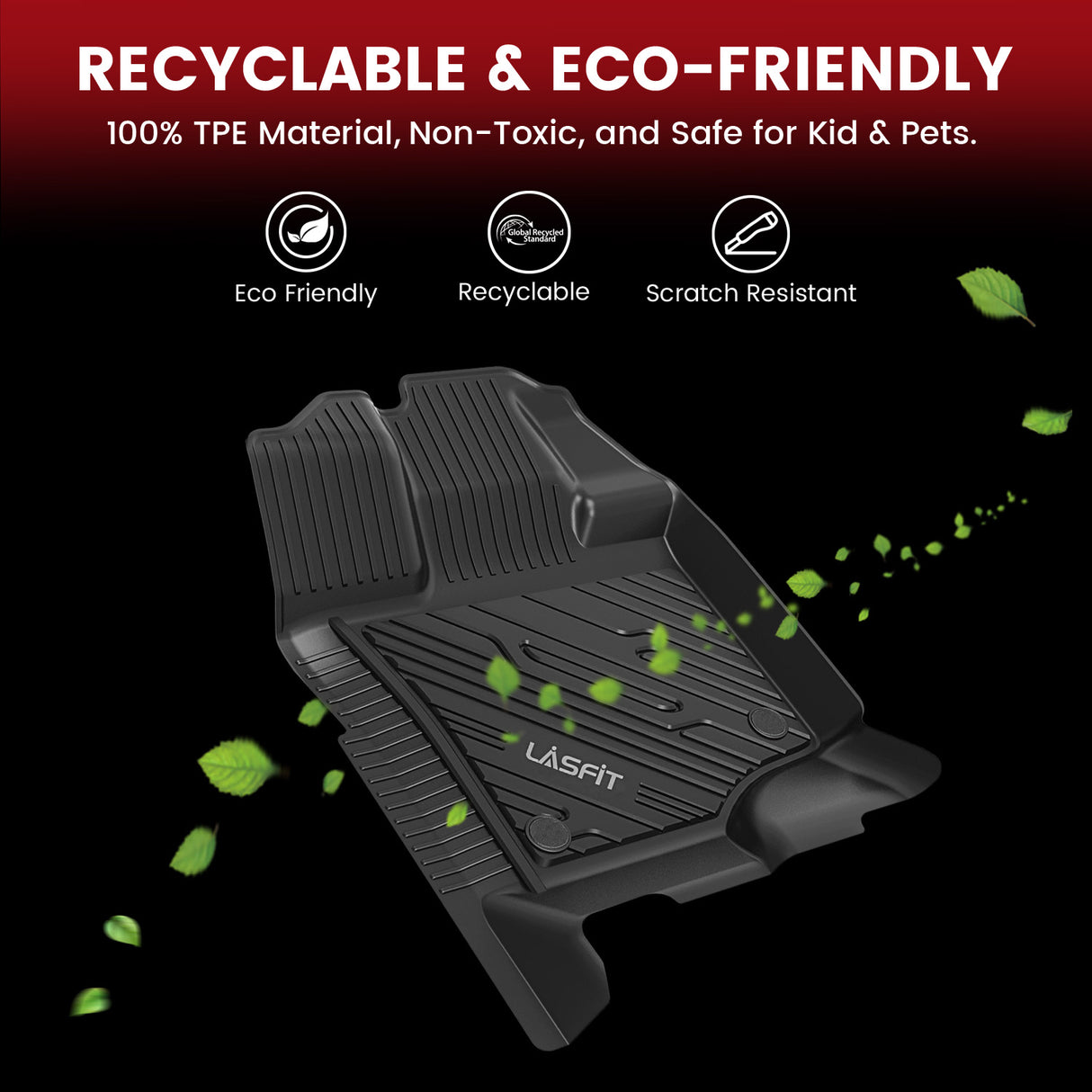 Fit for 2015-2026 Ford F-150 & 22-26 Lightning Models TPE Material