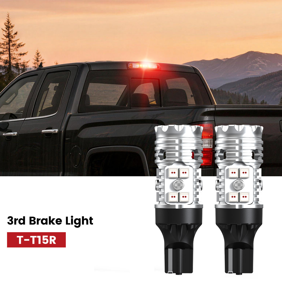 Lasfit 921 led 3rd brake light fit for 2015 GMC Sierra 2500HD 3500HD