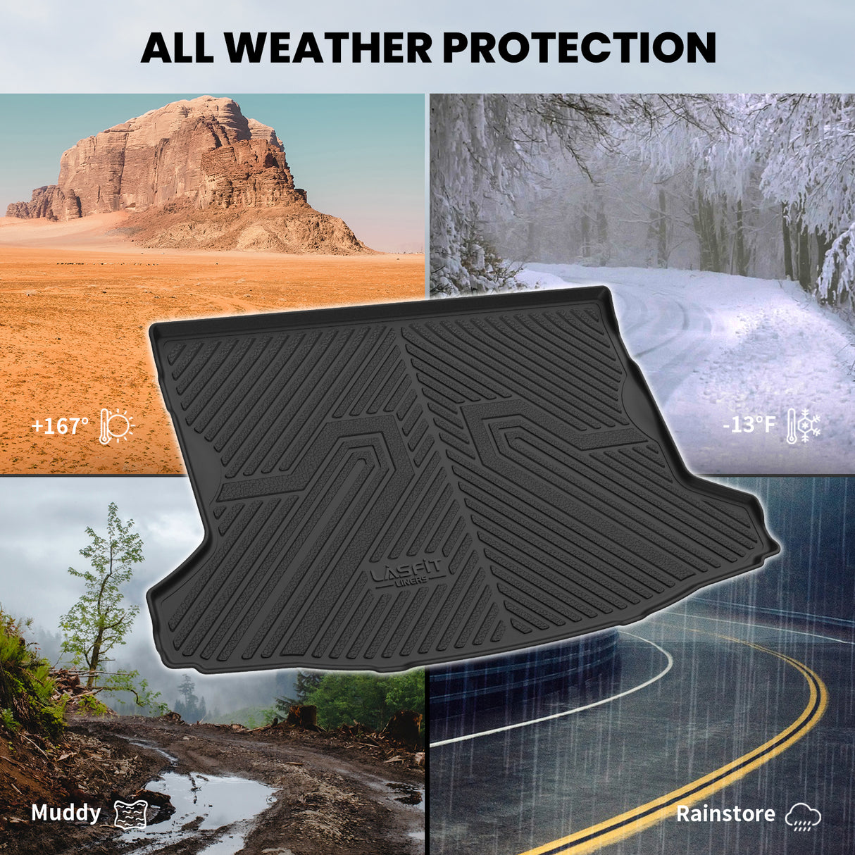 2016-2017 Subaru Crosstrek Cargo Mat All Weather