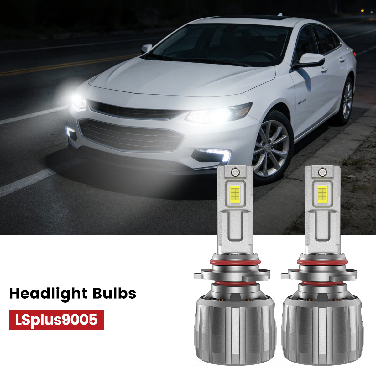 Fit for 2016-2018 Chevrolet Malibu The Brightest LED Bulbs Upgrade