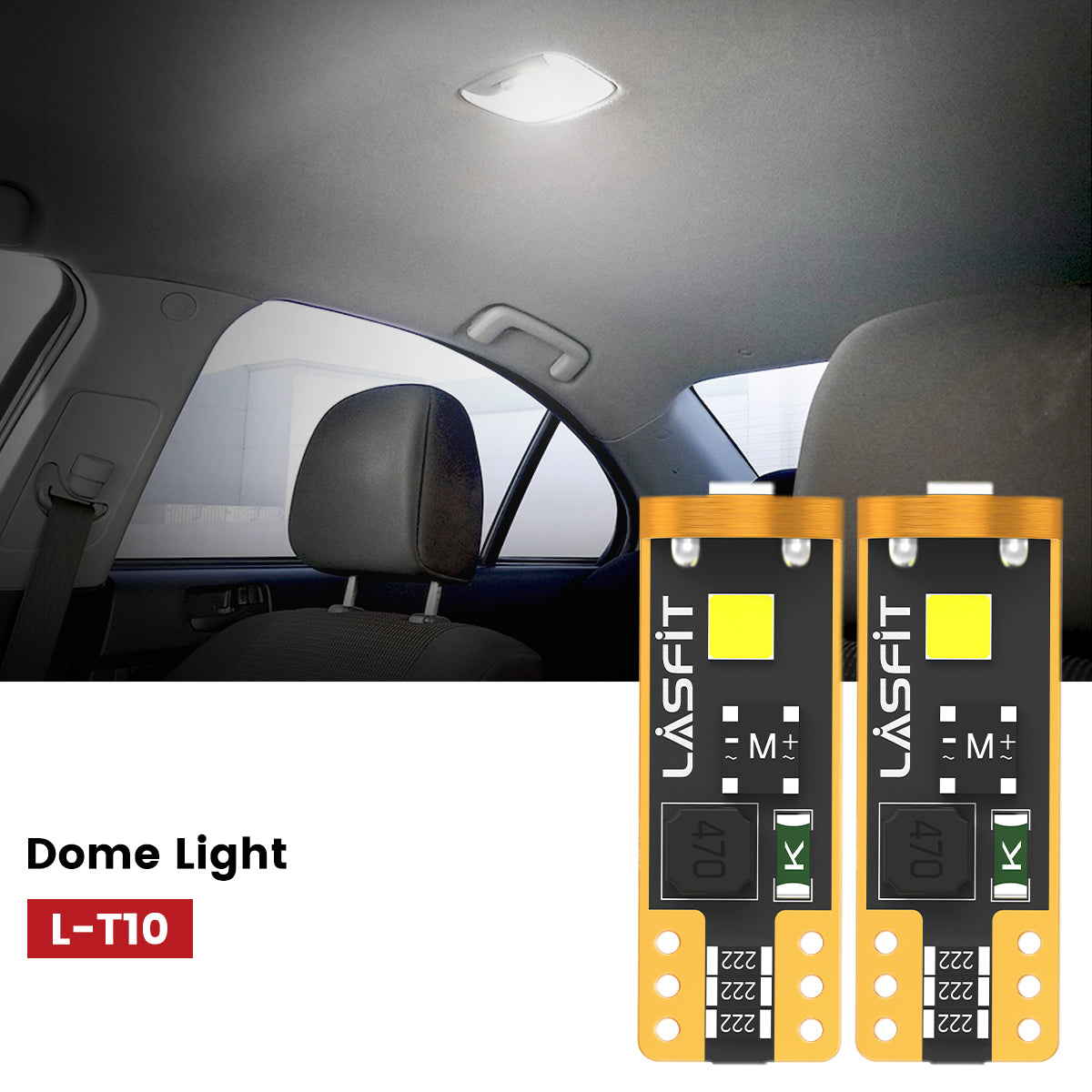 Lasfit 168 led dome lights fit for 2016-2018 Honda Pilot
