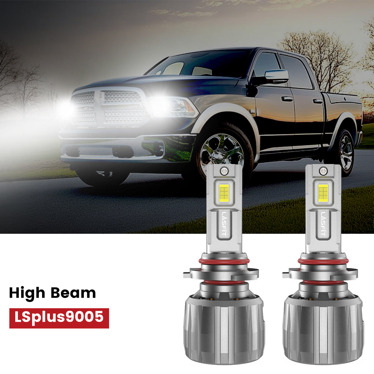 Lasfit 9005 led high beam fit for 2016-2018 Ram 1500