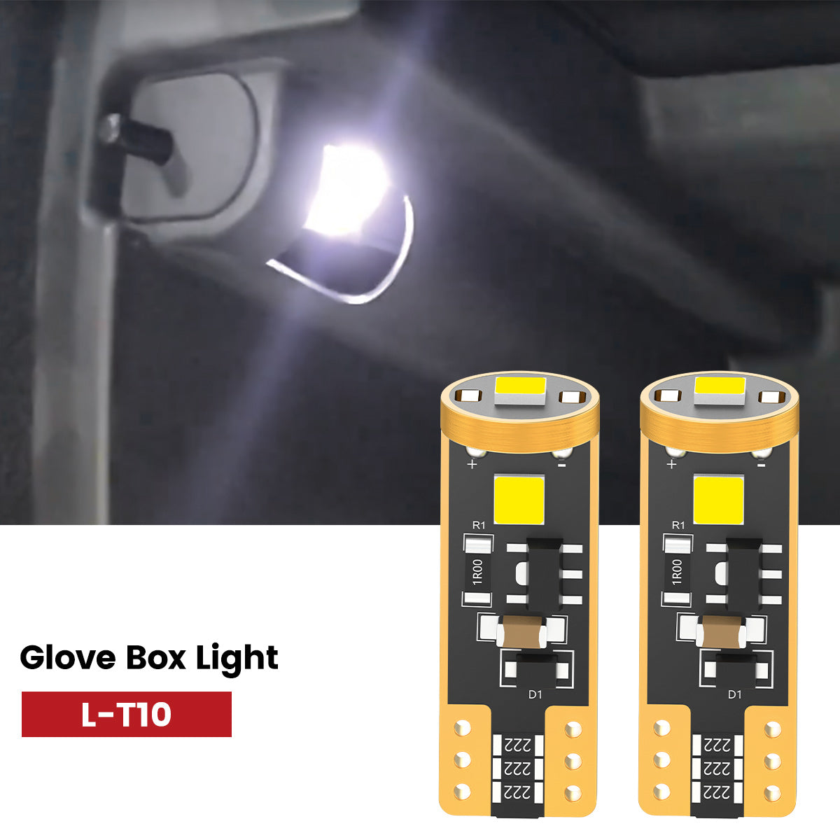 Lasfit 168 led glove box lights fit for 2016-2018 Ram 2500/3500