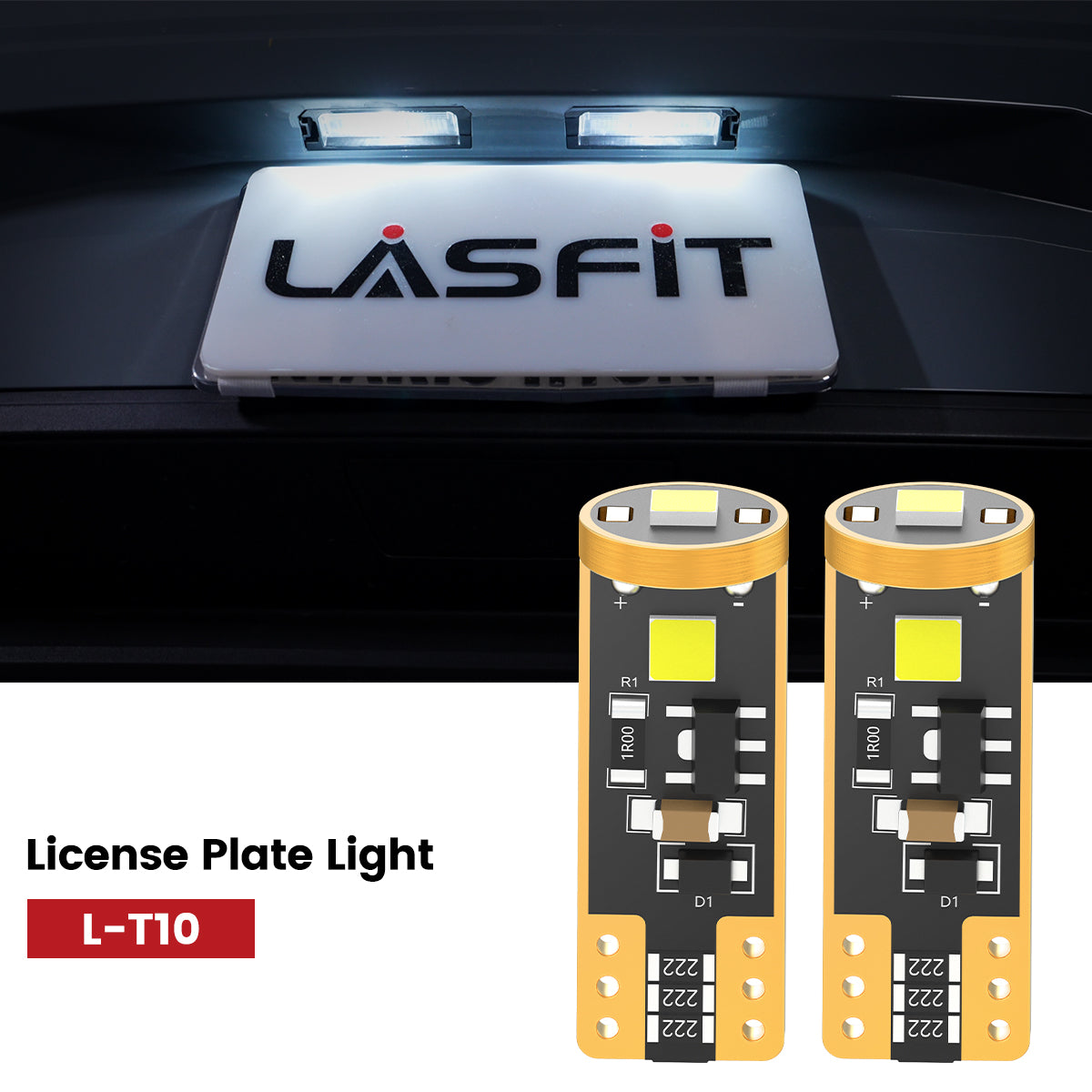 Lasfit 168 led license plate light fit for 2016-2019 Ford Explorer