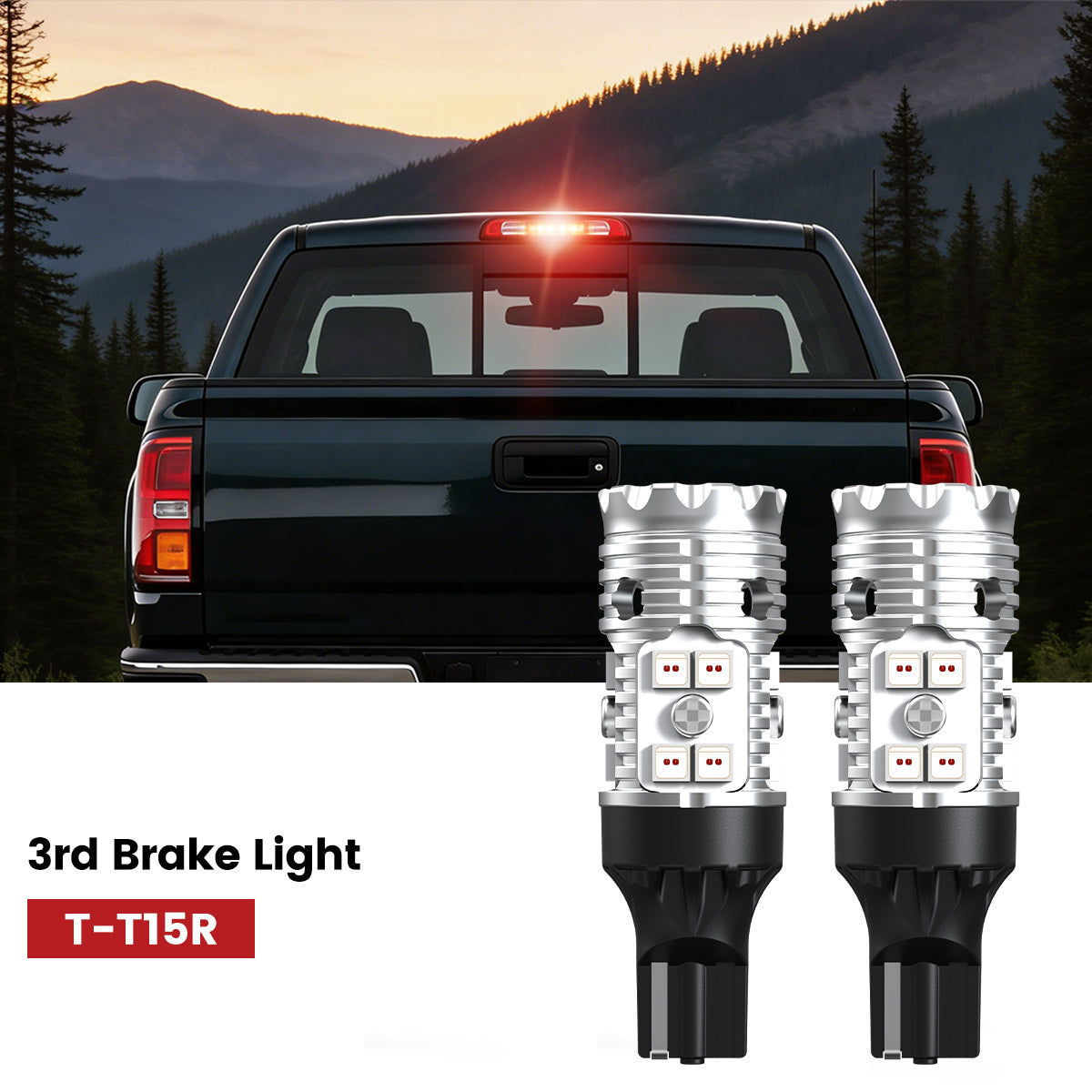 Lasfit 921 led 3rd brake light fit for 2016-2019 GMC Sierra 2500HD 3500HD