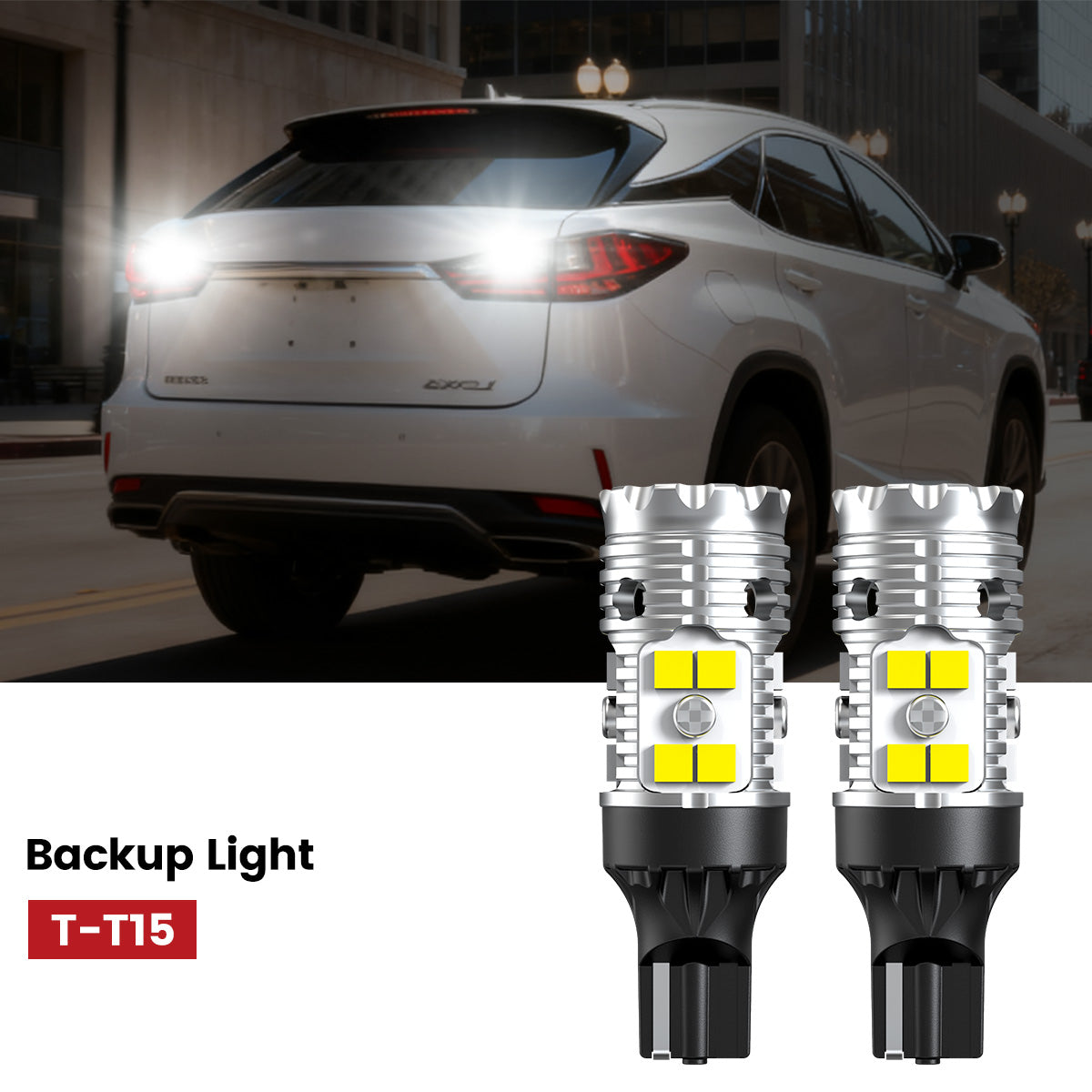 Lasfit 194 led backup lights fit for 2016-2019 Lexus RX