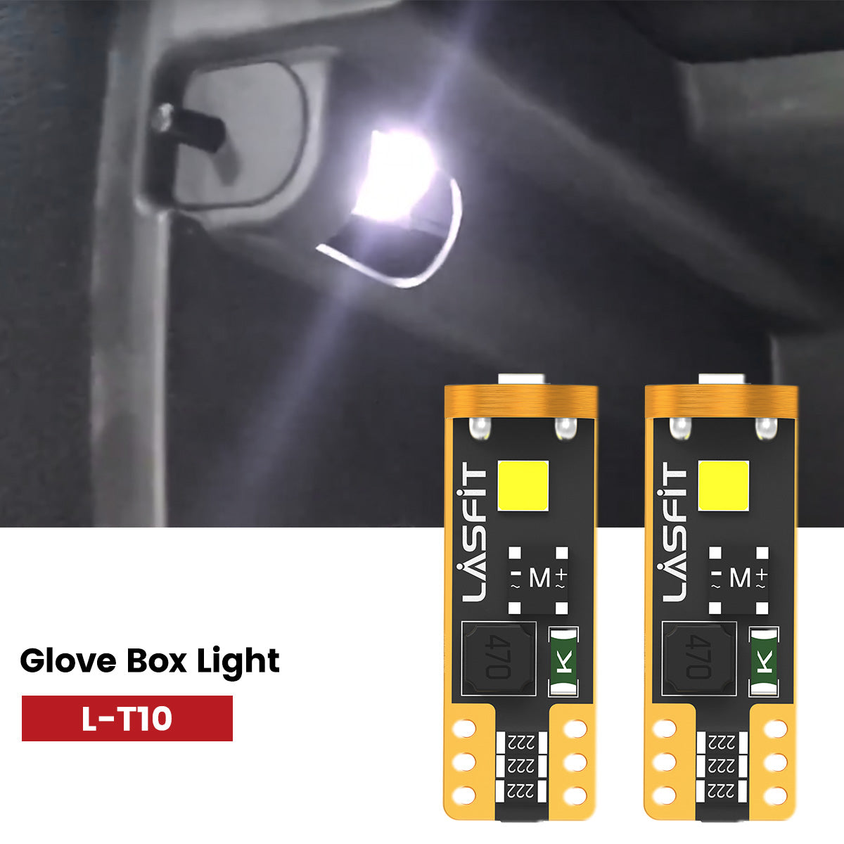 Lasfit 168 led glove box lights fit for 2016-2020 Dodge Durango