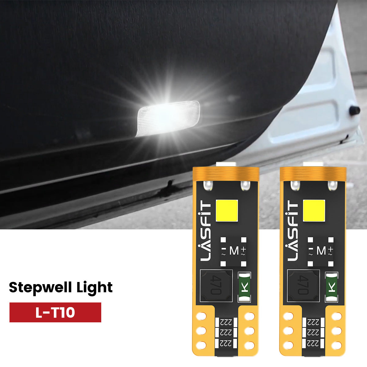 Lasfit 168 led stepwell lights fit for 2016-2020 Dodge Durango