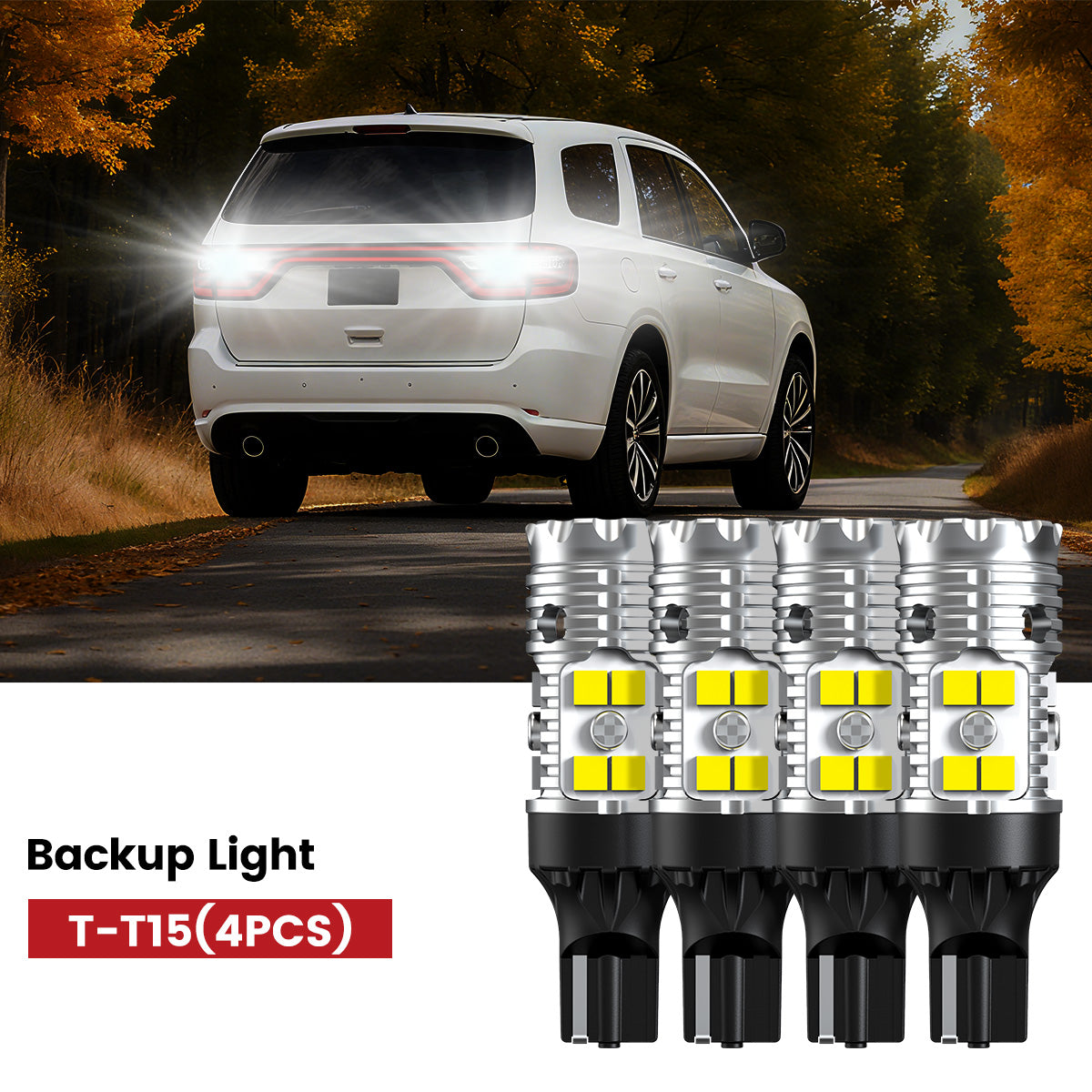 Lasfit 921 led backup lights fit for 2016-2020 Dodge Durango