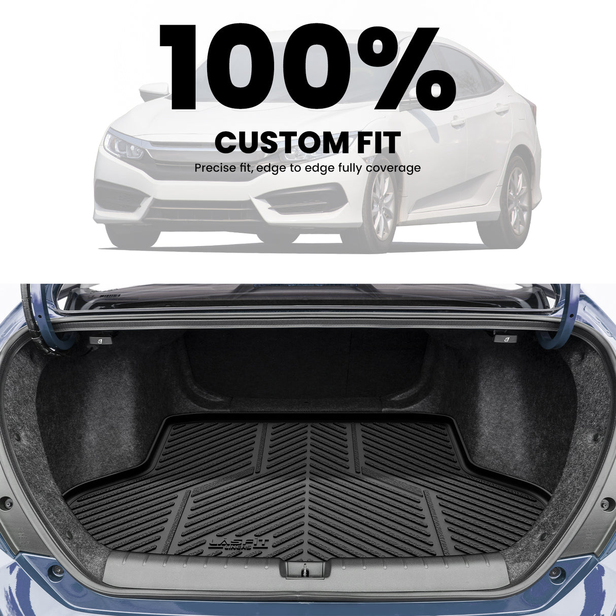Fit for 2016-2021 Honda Civic Custom Floor Mats / Cargo Mat