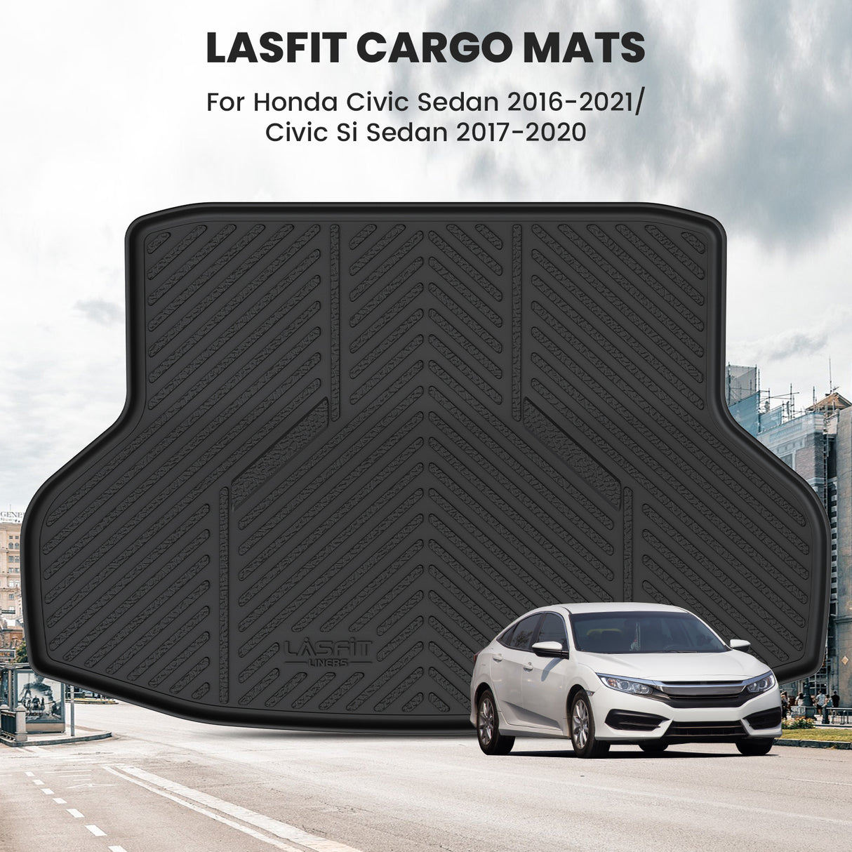 Fit for 2016-2021 Honda Civic Custom Floor Mats / Cargo Mat