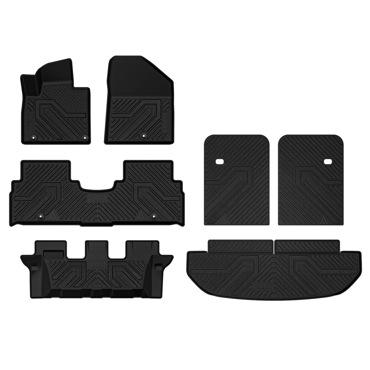 Kia Sorento Floor Mats & Backrest Mats & Cargo Mat - Custom Fit, All ...