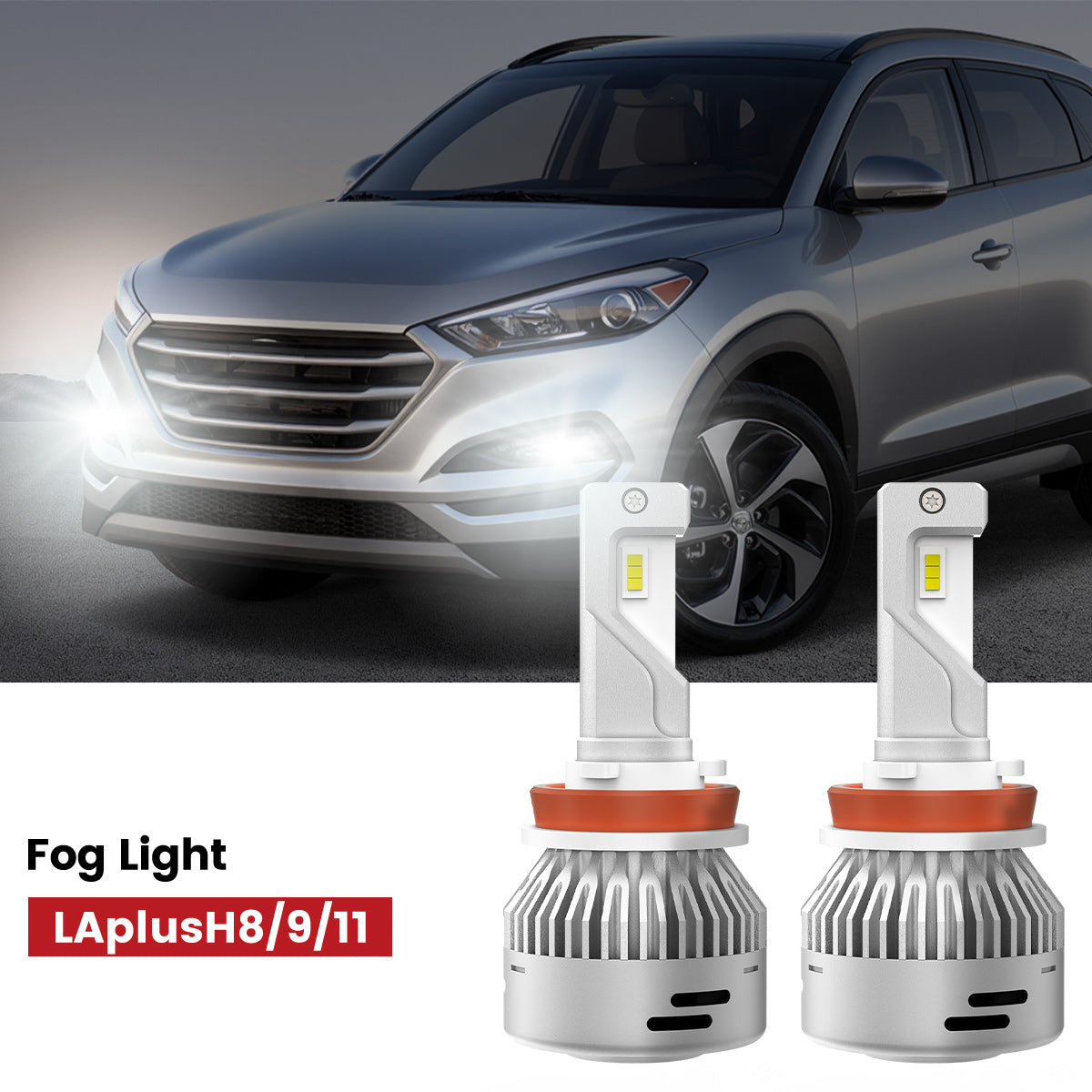 Lasfit H11 led fog lights fit for 2016-2021 Hyundai Tucson