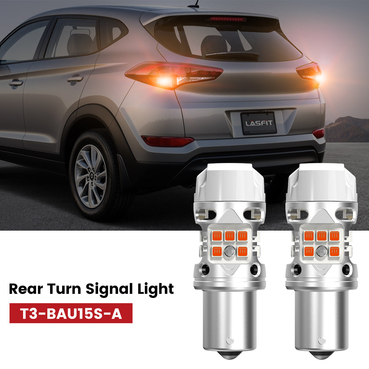 Lasfit py21w led rear turn signal light fit for 2016-2021 Hyundai Tucson