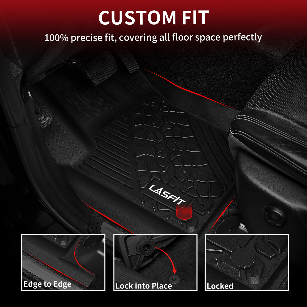 2016-2022 Jeep Grand Cherokee WK Custom Fit Floor Mats