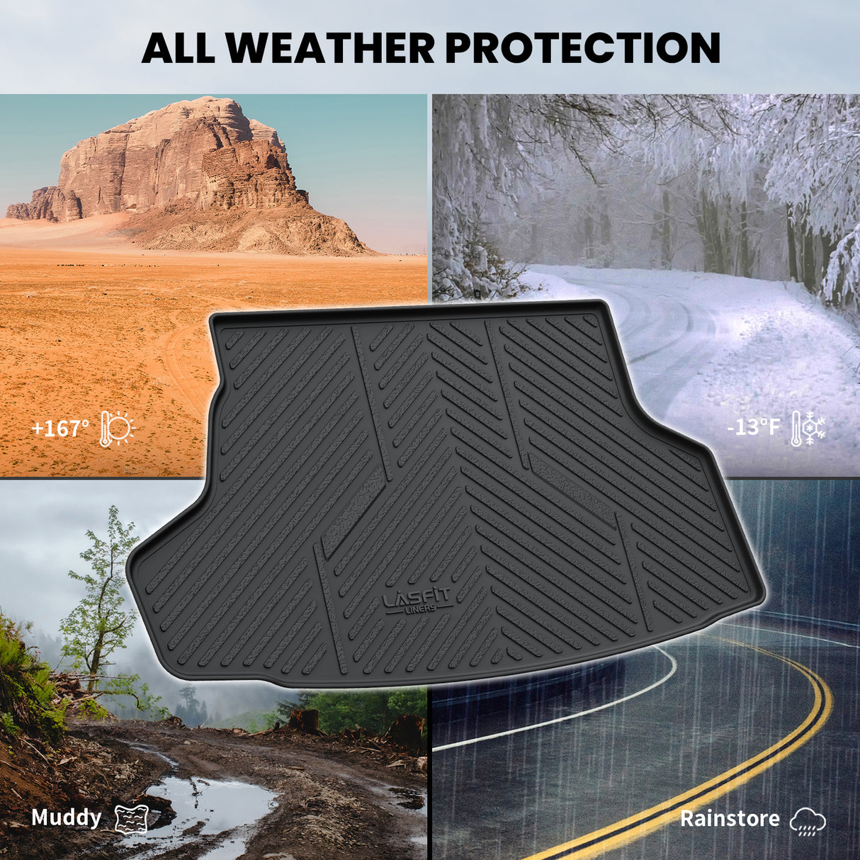 2016-2022 Toyota Prius Cargo Mat All-Weather