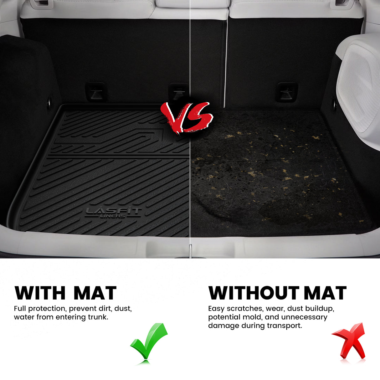 Fit for 2016-2023 Jeep Cherokee Custom Floor Mats or Cargo Mat