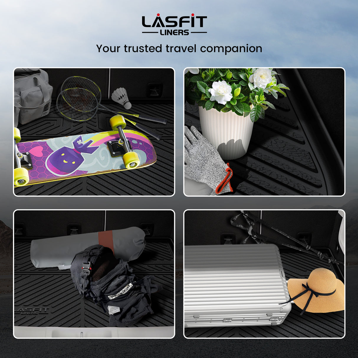 Fit for 2015 Jeep Cherokee Floor Mats, Fit Non-raised Dead Pedal ONLY