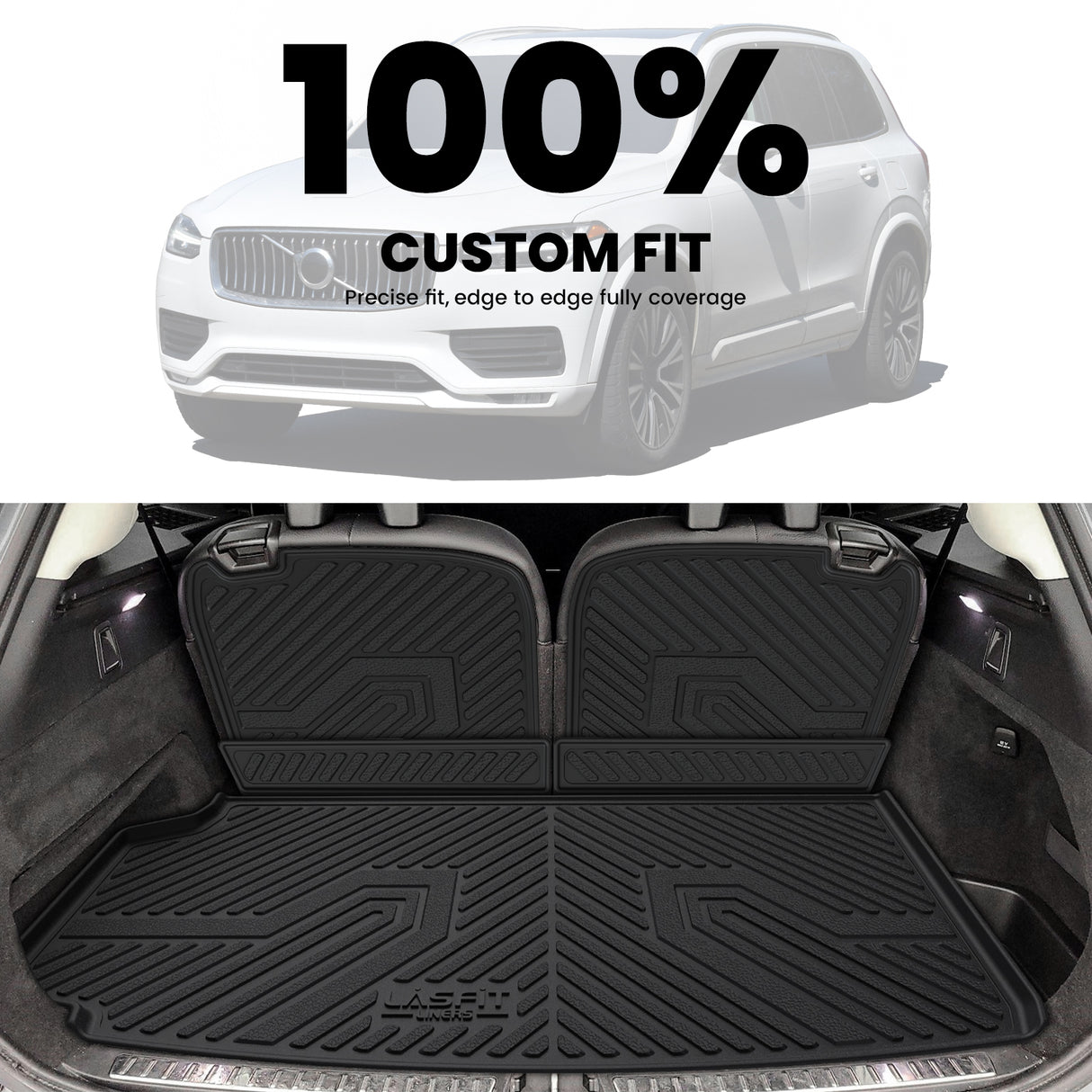 Fit for 2016-2026 Volvo XC90 Floor Mats / Cargo & Seatback Mat