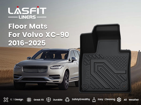 2016-2025 Volvo XC90 floor mats