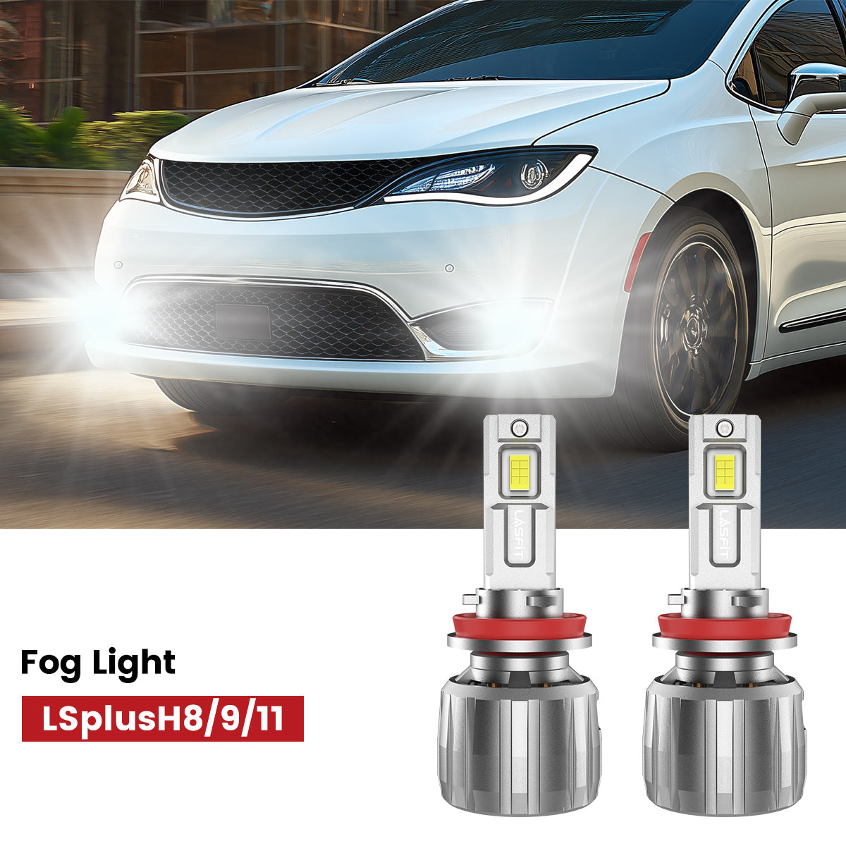 Lasfit H16 led fog lights fit for 2017-2019 Chrysler Pacifica
