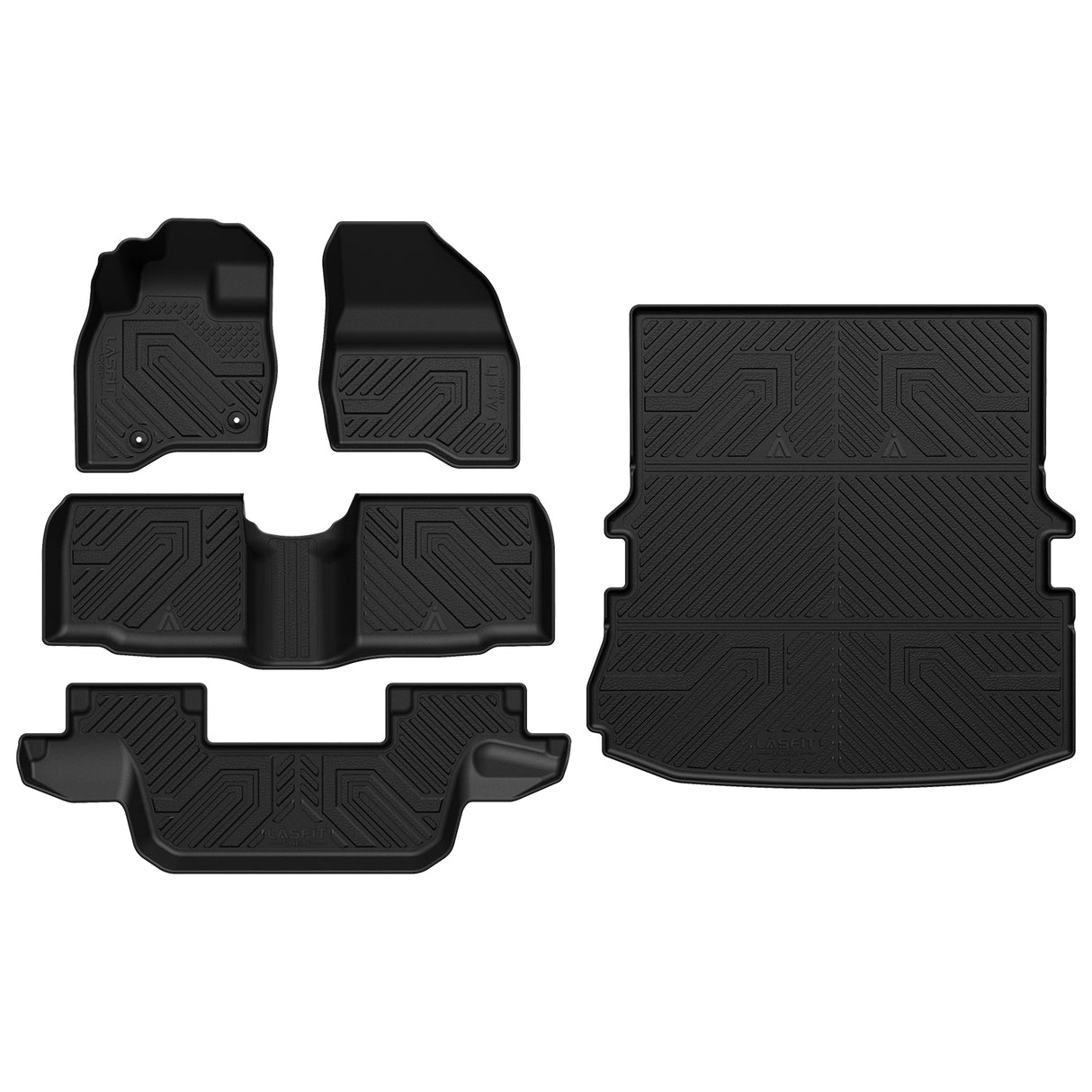 Fit for 2017-2019 Ford Explorer Floor Mats & Cargo & Seatback Mat