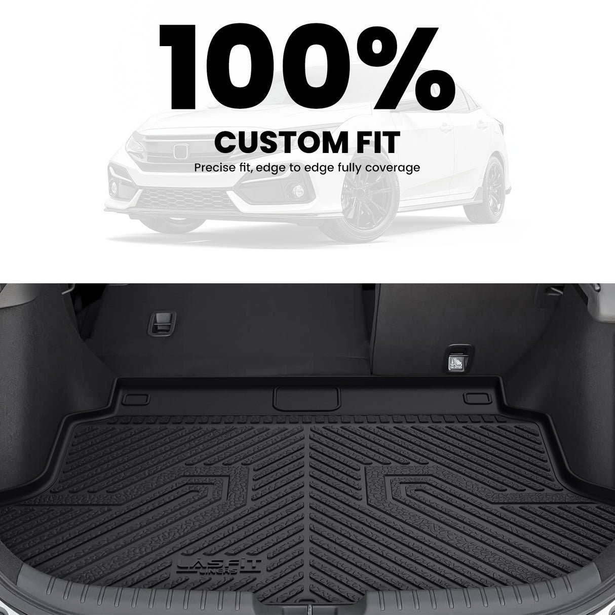 2017-2021 Honda Civic Hatchback Cargo Mat Custom Fit