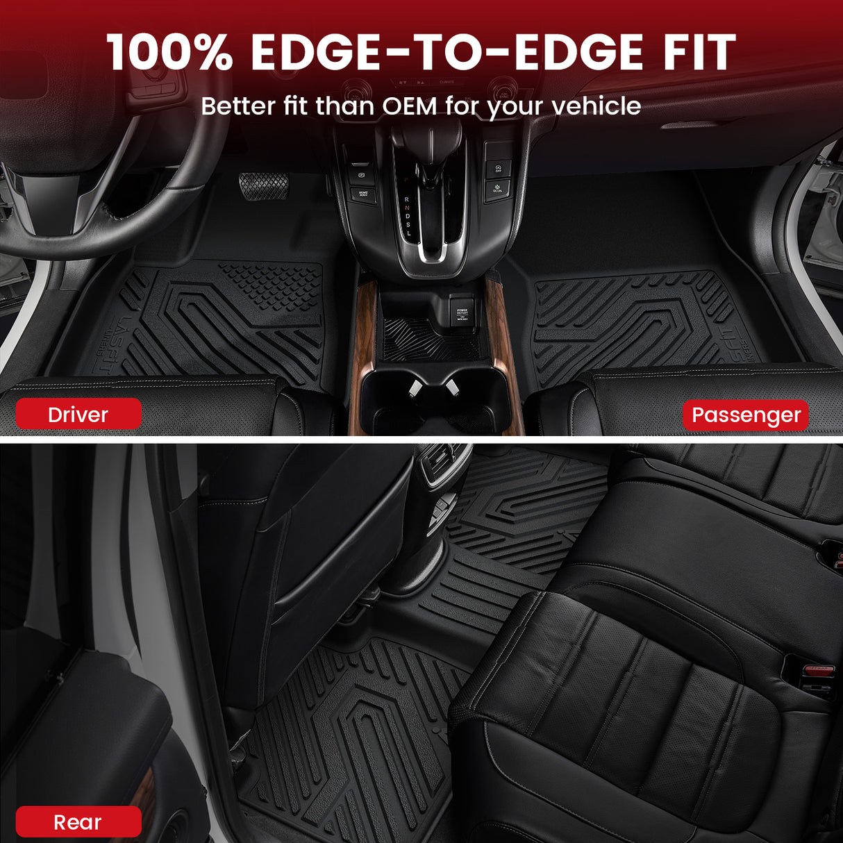 2017-2022 Honda CR-V Custom Fit Floor Mats