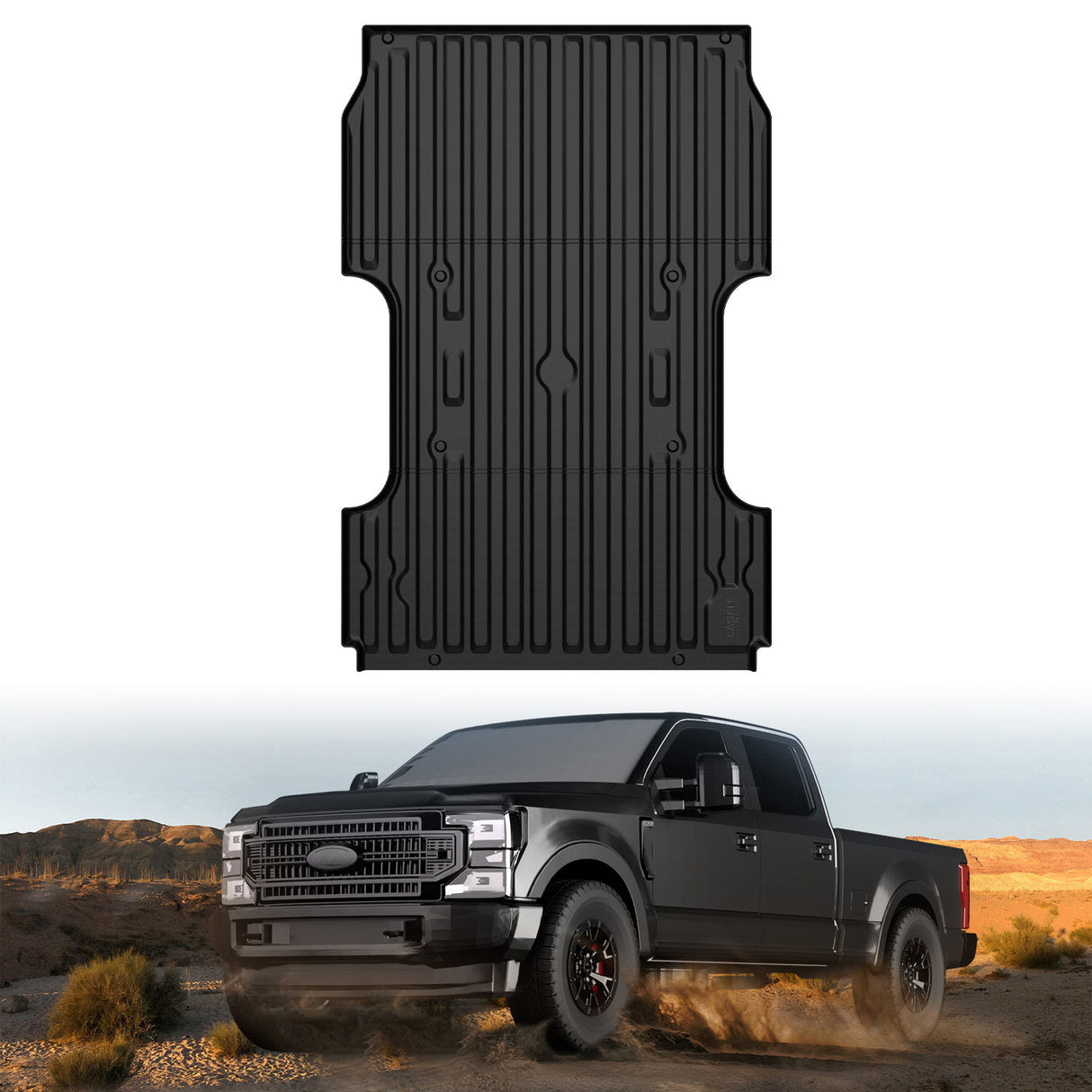 Fit for 2017-2026 Ford Super Duty 8.0FT Bed Mat