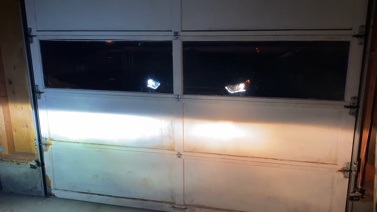 2017 Ford Escape 9005 high beam lasfit led vs. halogen brightness