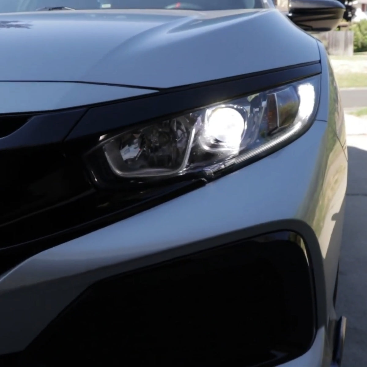 2017 Honda Civic lasfit led headlight bulbs