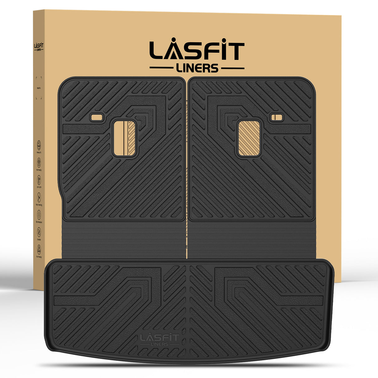 Fit for 2017-2023 GMC Acadia Floor Mats or Cargo & Seatback Mat