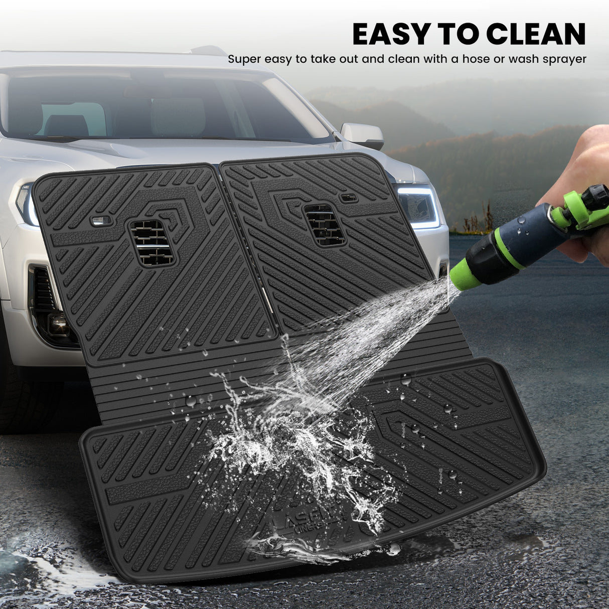 Fit for 2017-2023 GMC Acadia Floor Mats or Cargo & Seatback Mat