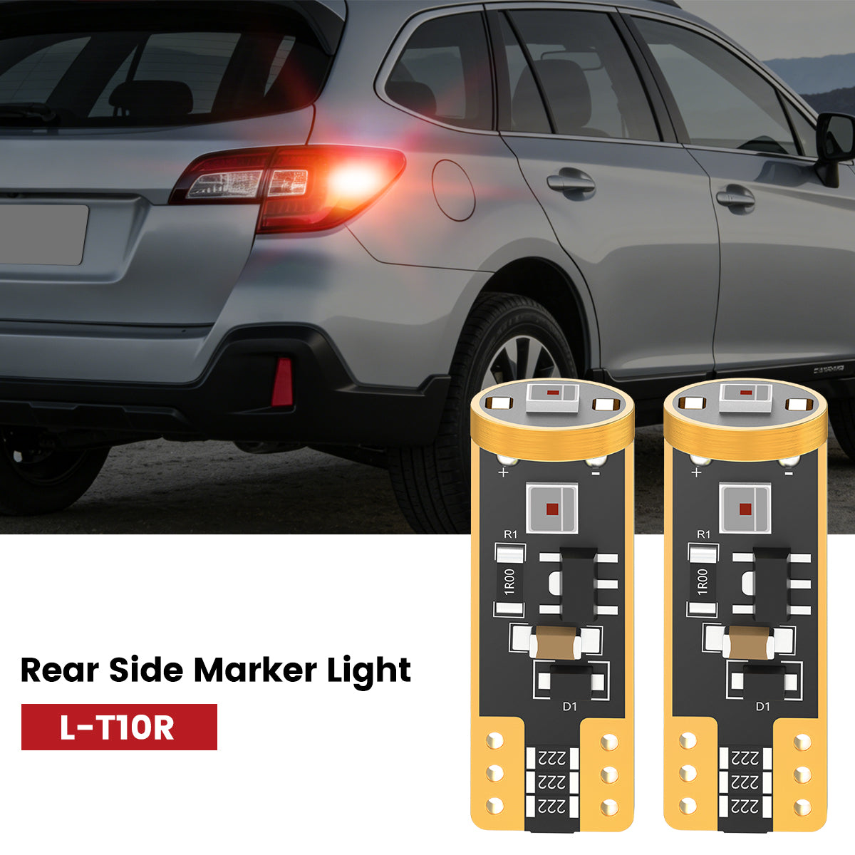 Fit for 2018-2019 Subaru Outback The Brightest LED Bulbs Upgrade