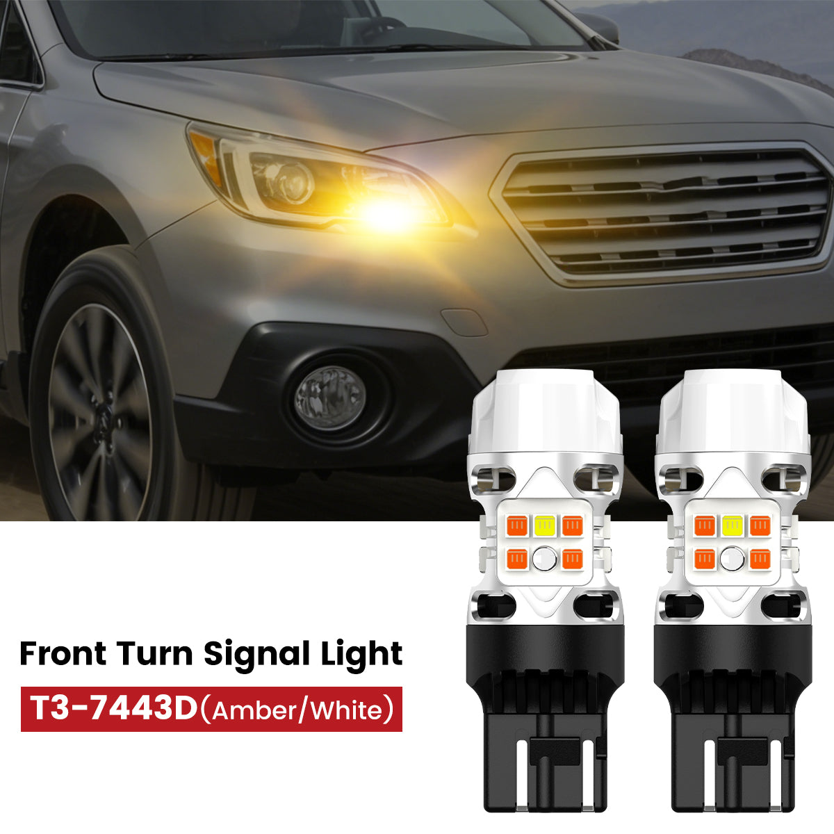 Fit for 2018-2019 Subaru Outback The Brightest LED Bulbs Upgrade